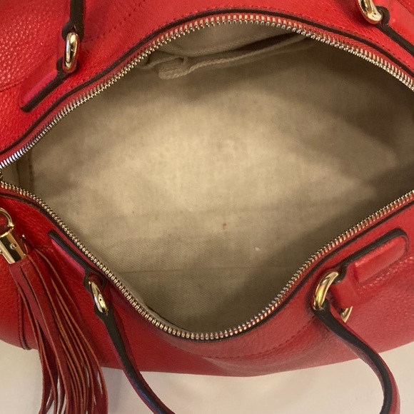 Leather Gucci Boston Bag - Picture 5 of 9